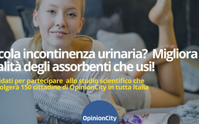 Hai problemi di piccola incontinenza urinaria, vuoi migliorare la qualità degli assorbenti che usi?