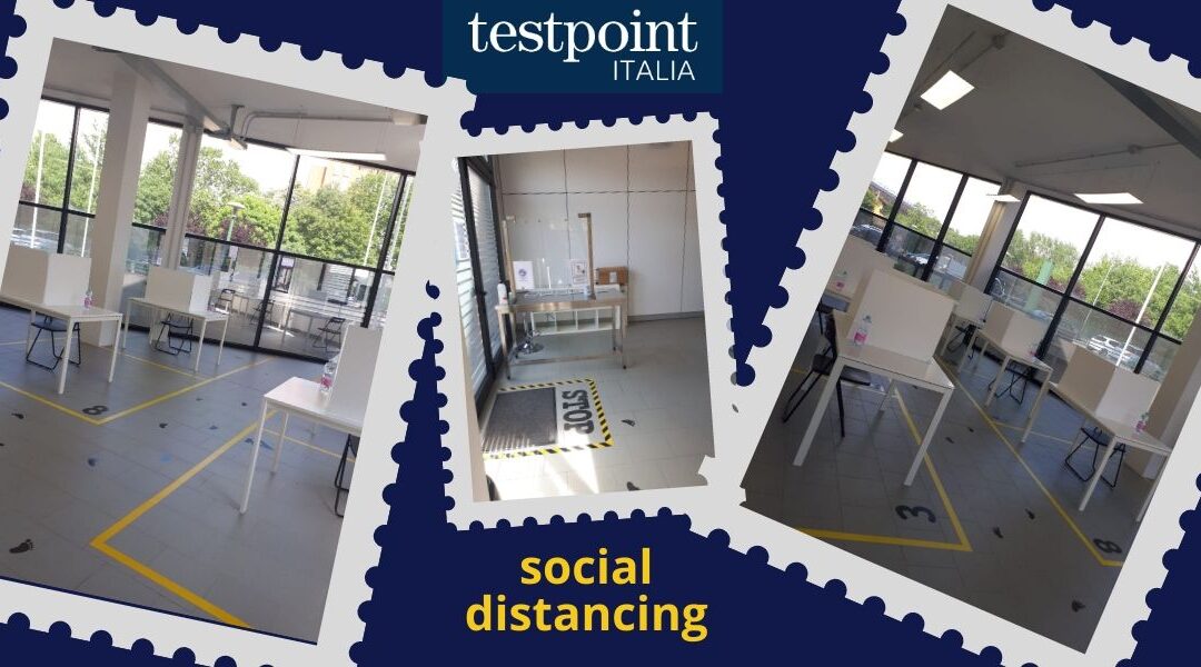 Distancing and safety at Testpoint locations