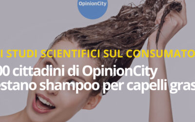 200 cittadini di OpinionCity testano shampoo per capelli grassi