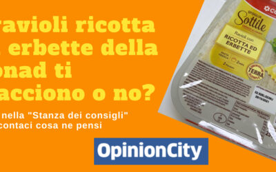 Questi ravioli ti piacciono oppure no?