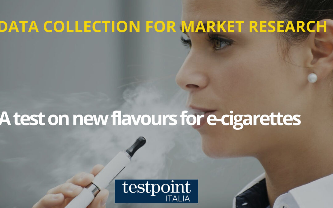 A test on new flavours for e-cigarettes