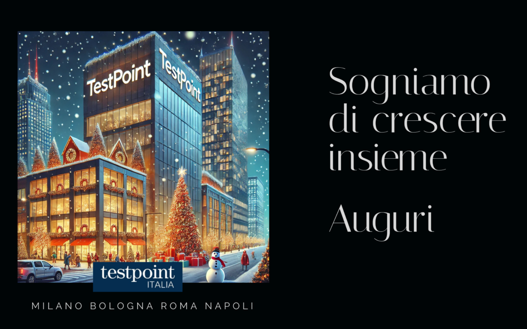 Buone Feste dallo Staff di Testpoint!