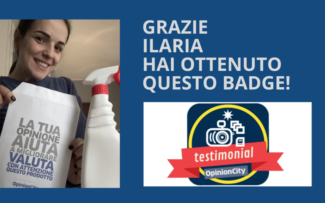 Ilaria ci racconta la sua esperienza con OpinionCity, la community che ti fa testare i prodotti 