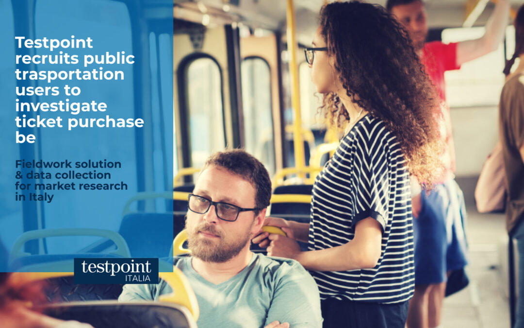 Testpoint recruits public transport users to investigate ticket purchasing habits