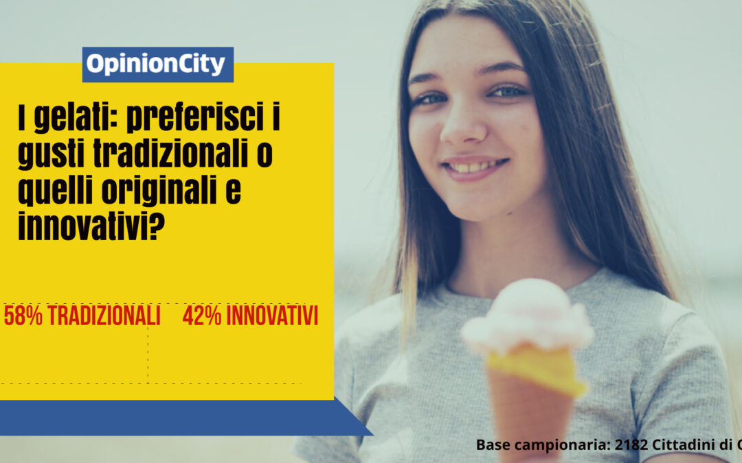 I gelati: preferisci i gusti tradizionali o quelli originali e innovativi? Ecco i risultati dell’inchiesta